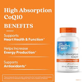 Doctor's Best, High Absorption CoQ10, 60 Veggie Softgel